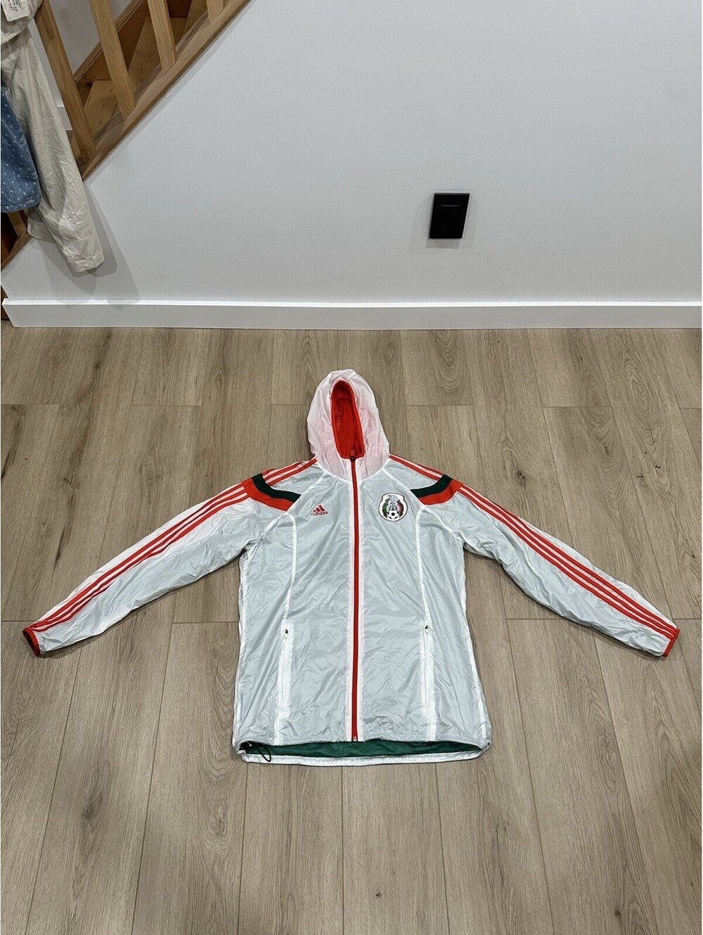 Adidas Mexico 2014 Anthem Jacket Windbreaker Brazil 2014 FIFA World Cup Large